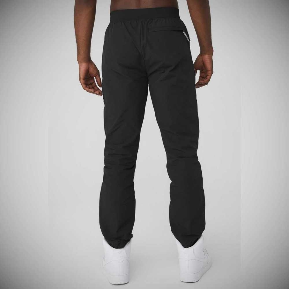 Alo Yoga Torrent Track Sweathose Herren Schwarz | KJQAUC906