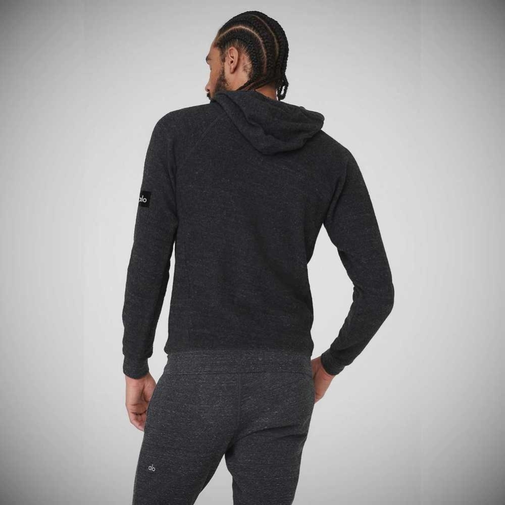 Alo Yoga Triumph Oberbekleidung Herren Schwarz | LVZMQC289