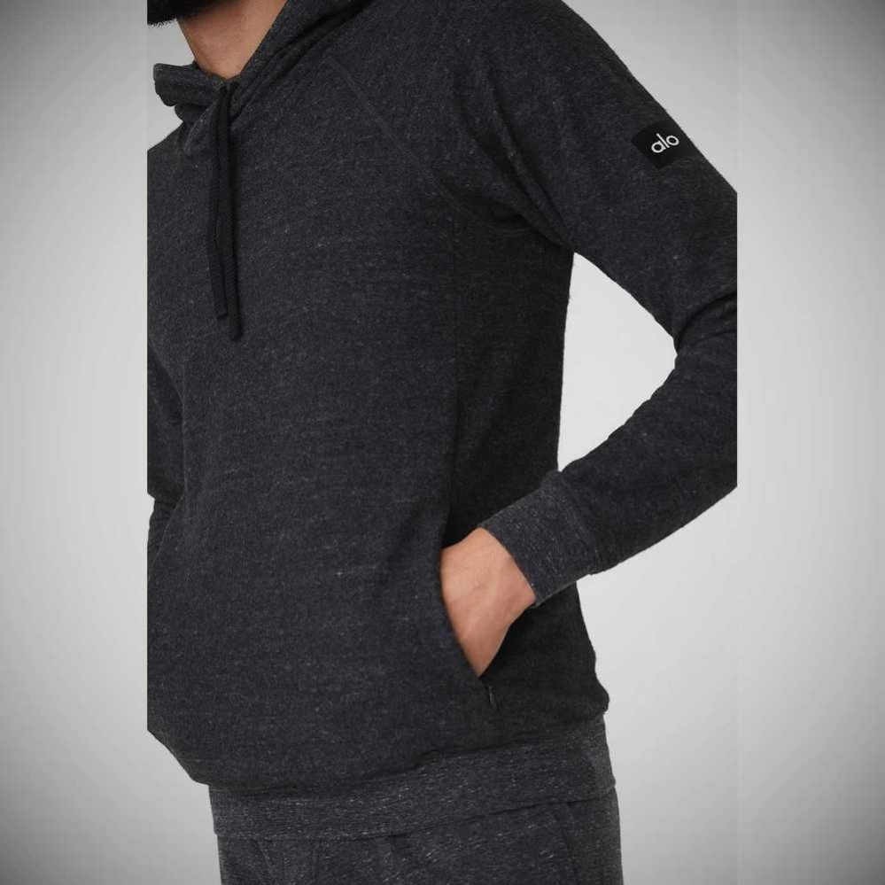 Alo Yoga Triumph Oberbekleidung Herren Schwarz | LVZMQC289