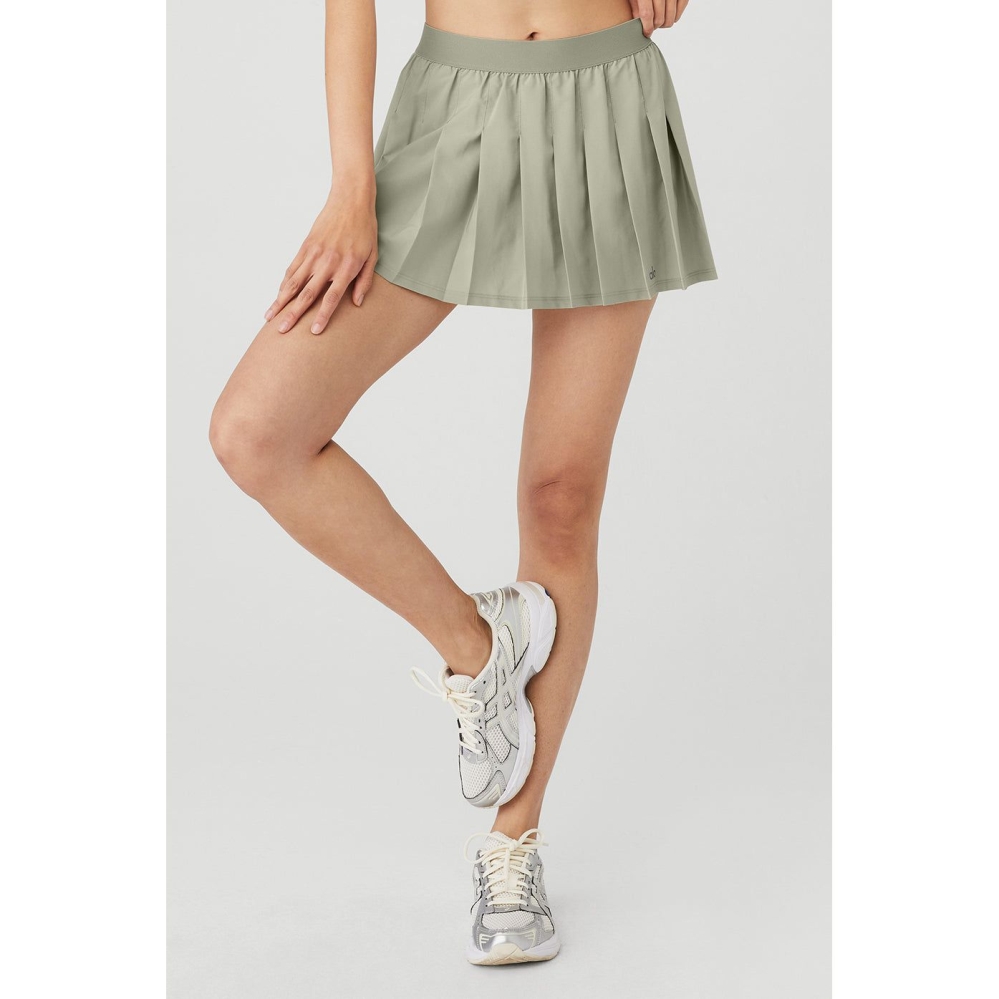 Alo Yoga Varsity Tennis Röcke Damen Grau | UPSLXN681