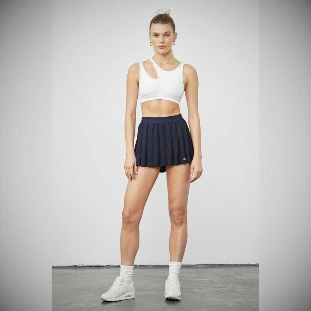 Alo Yoga Varsity Tennis Röcke Damen Navy | KRAMBC315