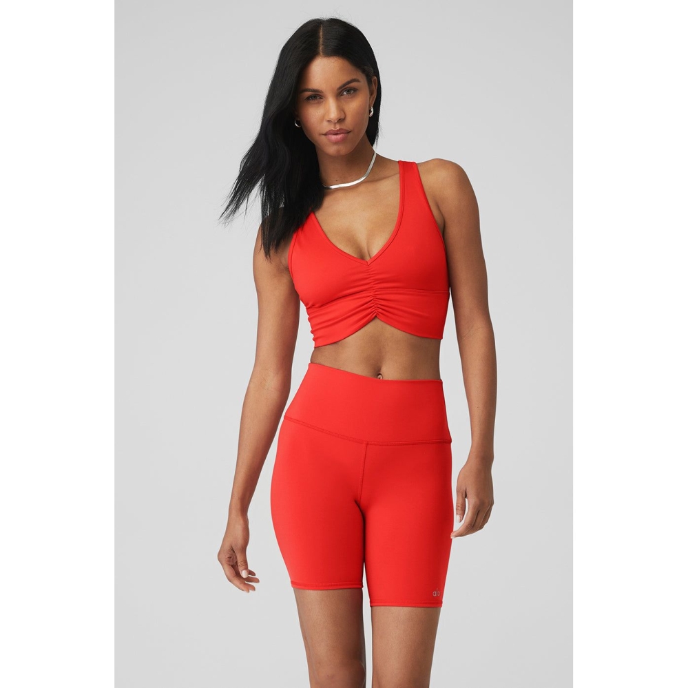 Alo Yoga Wild Thing BHs Damen Rot | VHFOBI129