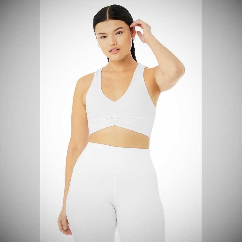 Alo Yoga Wild Thing BHs Damen Weiß | HKVSUP807