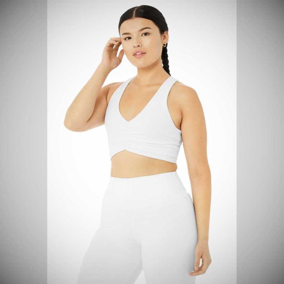 Alo Yoga Wild Thing BHs Damen Weiß | HKVSUP807