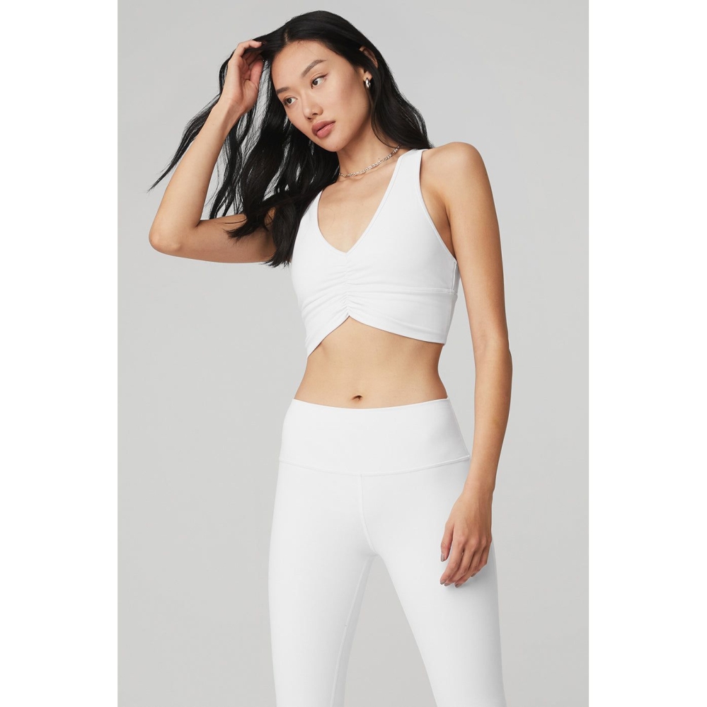 Alo Yoga Wild Thing BHs Damen Weiß | HKVSUP807